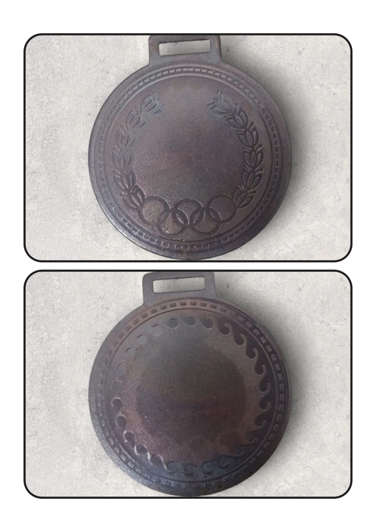 olimbic bronze medal 2.5inch olimbic bronze medal 2.5inch